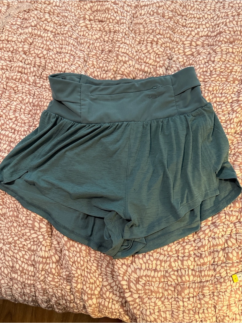 FP Movement by Free People Teal Layered Athletic Short